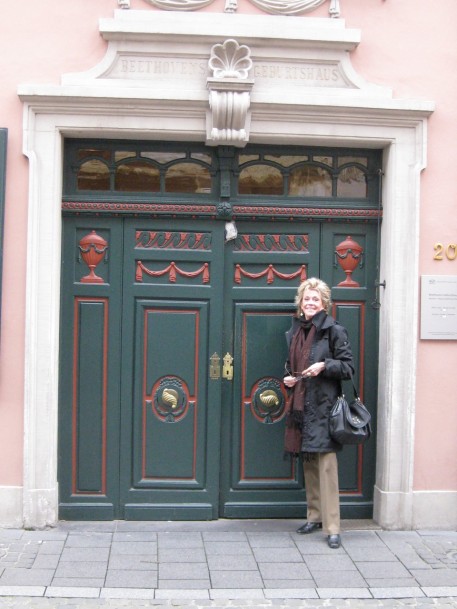 Outside the Beethoven House