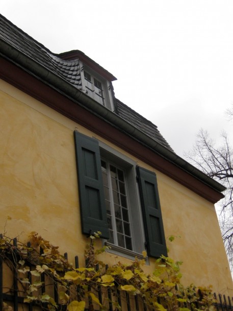 The small dormer window above was the room where Beethoven was born 