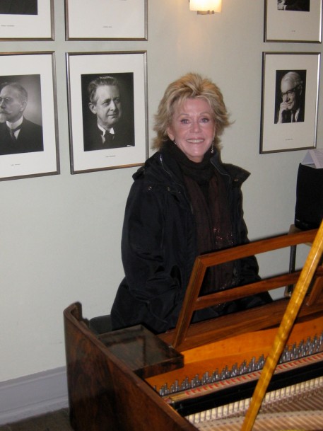 This is the piano where "33 Variations" was first performed. I wish I was actually playing but I flaked out as a kid in spite of years of piano lessons. Dr Ladenburger played the beginning of 33 Variations on it for me. 