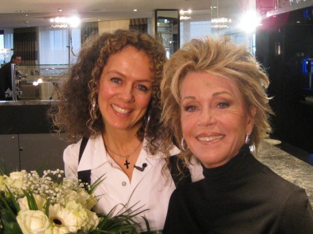 A beautiful woman who has wanted to meet me since she was a teenager because I inspired her to become an aerobics instructor 