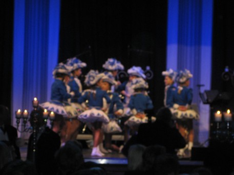 German school children performing at the UNESCO Gala 