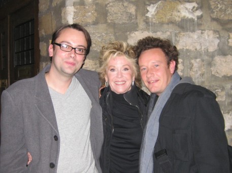 Christophe, our producer, and Stephane, our writer/director 