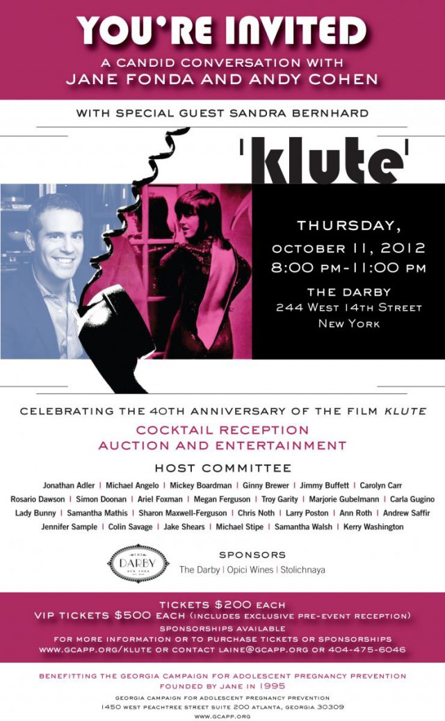 KLUTEFondaCohenInvite