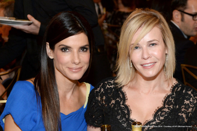 Sandra Bullock & Chelsea Handler