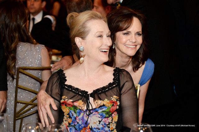 Meryl Streep and Sally Field