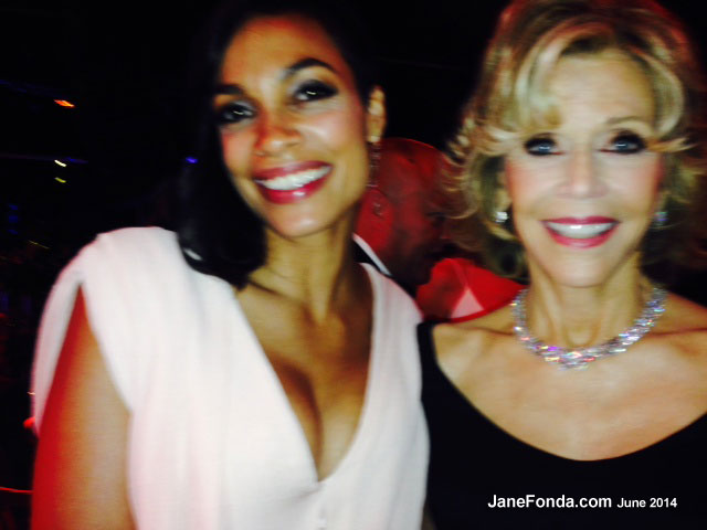 Me and Rosario at the after party