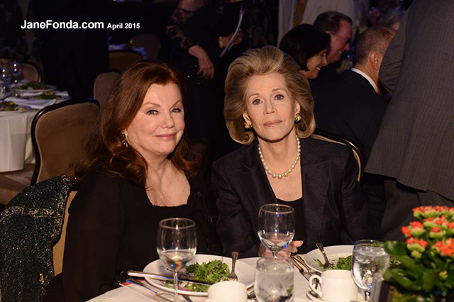 With Marsha Mason at the L.A. Theatre Works 40th anniversary gala