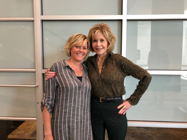 with Christine Campbell