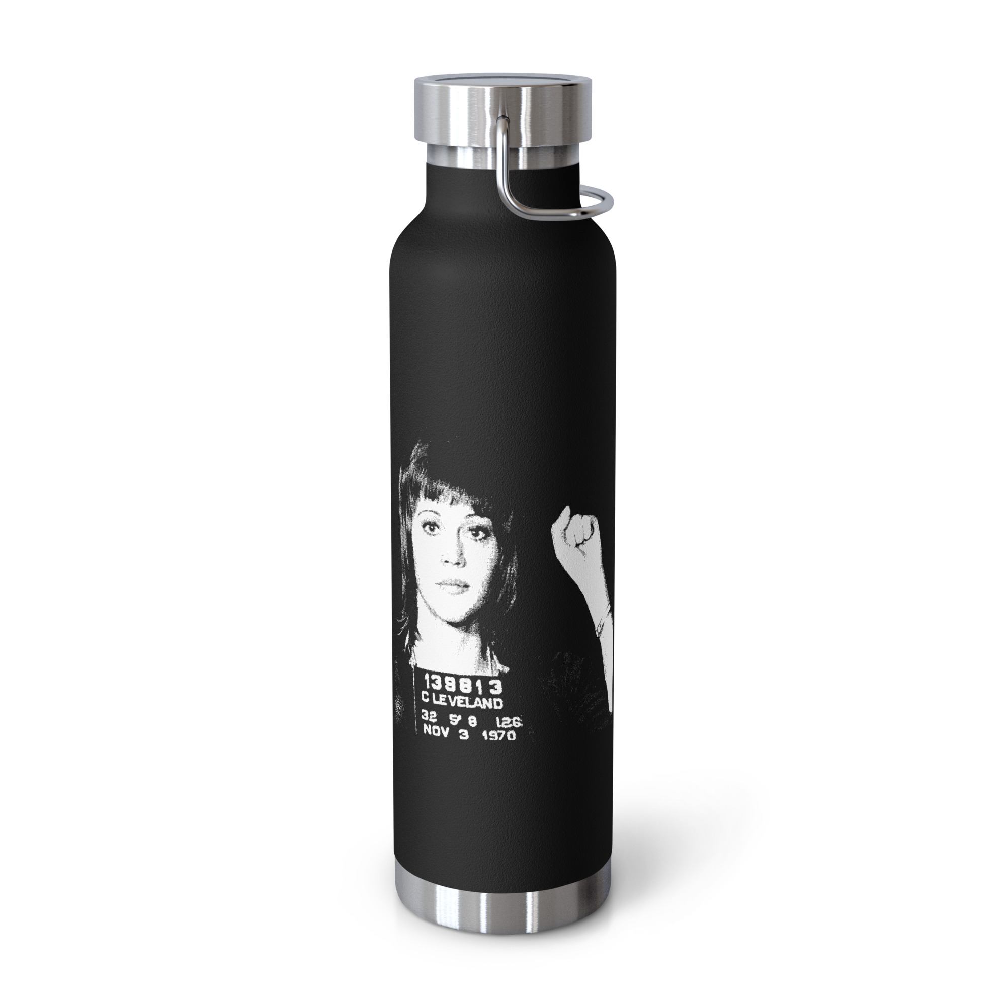 Jane Fonda Mugshot Copper Vacuum Insulated Bottle — 22 oz - Image 2